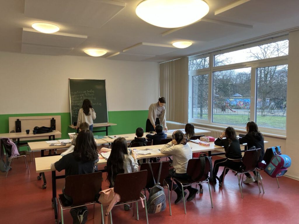 Klassenzimmer "fit fuer die Schule"